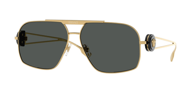 Versace VE2269 Gold / Dark Grey Sunglasses