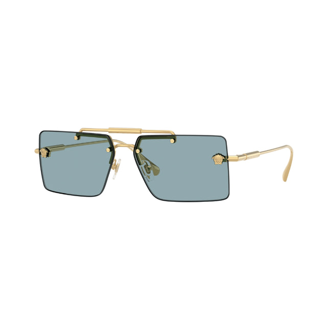 Versace VE2245 Gold / Blue Sunglasses